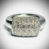 Bague Pavage Diamants