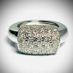 Bague Pavage Diamants