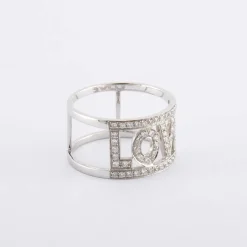 Bague pavage Diamants