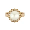 Bague Perle baroque Diamants