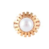 Bague Perle blanche