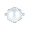 Bague Perle de Tahiti grise