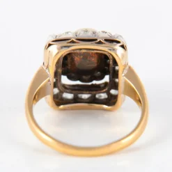 Bague Perle Diamants