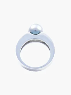 Bague Perle Diamants