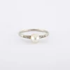 Bague Perle et diamants