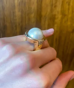 Bague Perle Mabé