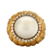 Bague perle MABE Diamants