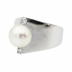 Bague Perle Or blanc Perle