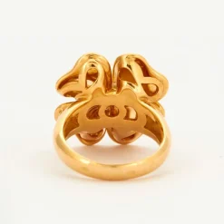 Bague Perle Trèfle