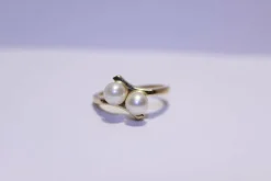 Bague perles