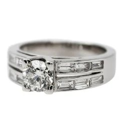 Bague Platine Diamant