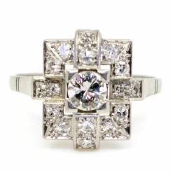 Bague Platine Diamants