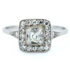 Bague Platine Diamants