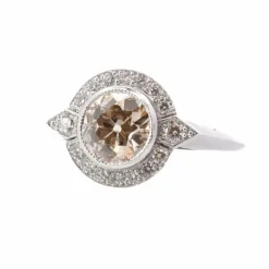 Bague Platine Diamants