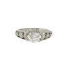 Bague Platine Diamants