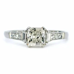 Bague Platine Diamants