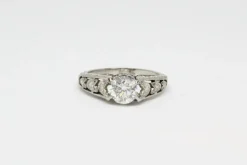 Bague Platine Diamants