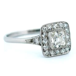 Bague Platine Diamants