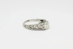 Bague Platine Diamants