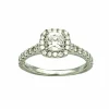 Bague Platine et Diamants Certifié
