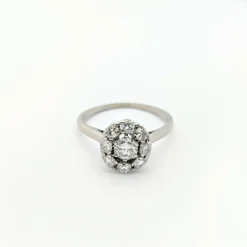 Bague Platine et diamants