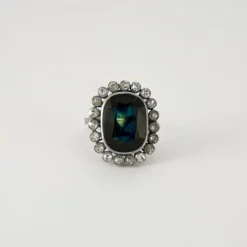 Bague Platine Saphir & Diamants