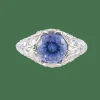 Bague Platine Tanzanite Diamants