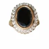 Bague Pompadour Saphir Diamants