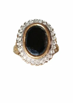 Bague Pompadour Saphir Diamants