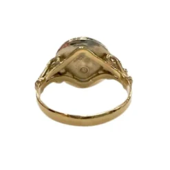 Bague époque 1910-1915 en or et diamants