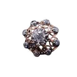 Bague époque années 50 Diamants