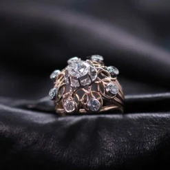 Bague époque années 50 Diamants