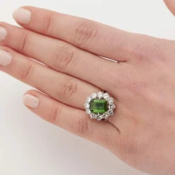 Bague péridot