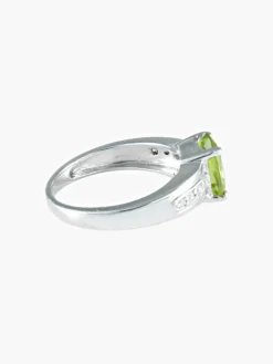 Bague Péridot Diamants