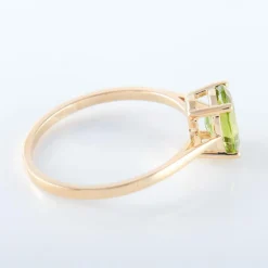 Bague Péridot ovale