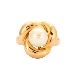 Bague Pétale Perle