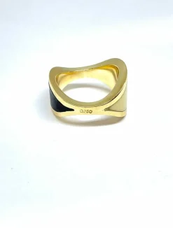 Bague Puig Doria , bois et ivoire
