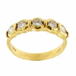 Bague Riviera avec diamants de 0,50 ct