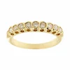 Bague Riviera avec diamants de 0,60 ct
