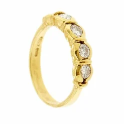 Bague Riviera avec diamants de 0,50 ct