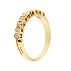 Bague Riviera avec diamants de 0,60 ct
