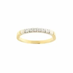 Bague Riviera avec diamants de 0,24 ct