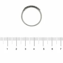 Bague Riviera avec diamants de 0,27 ct