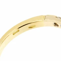 Bague Riviera avec diamants de 0,24 ct