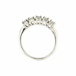 Bague Riviera en diamant de 0,75 ct