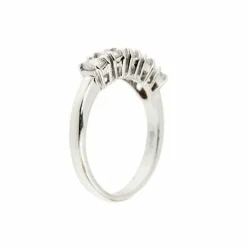 Bague Riviera en diamant de 0,75 ct