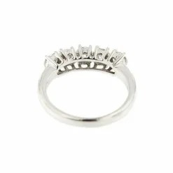 Bague Riviera en diamant de 0,75 ct