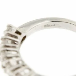 Bague Riviera en diamant de 0,75 ct
