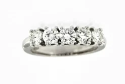 Bague Rivière 5 diamants