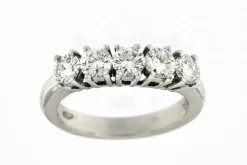 Bague Rivière 5 diamants